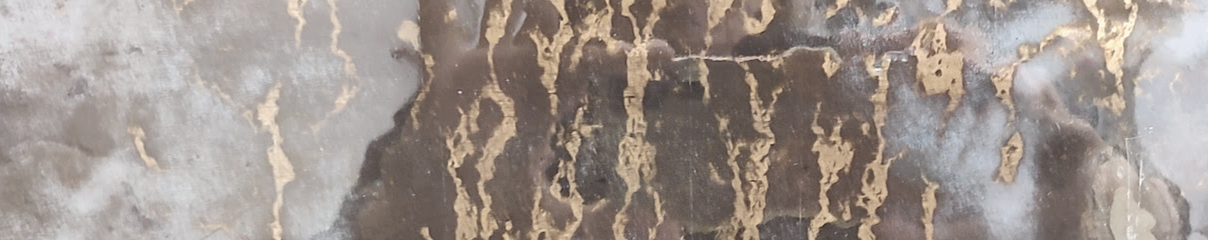 Detail einer neuen Arbeit für die Ausstellung in Boppard